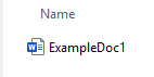 Word doc icon